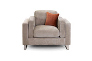 Surrey Sofa - Beige Armchair - 115 CM 