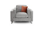 Surrey Sofa - Grey Armchair - 115 CM 