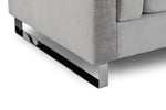 Surrey Footstool - Grey - 76 CM 