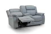 Florida Electric Recliner Sofa - Grey 2 Seater 