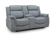 Florida Electric Recliner Sofa - Grey 2 Seater 