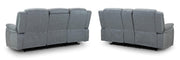 Florida Electric Recliner Sofa - Grey 3+2 Set 