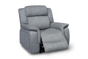 Florida Electric Recliner Sofa - Grey Armchair 