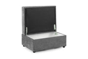 Maxwell Footstool - Grey - 74 CM 