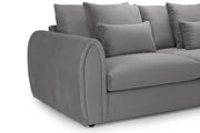 Mirabel Sofa - Grey Left Hand Facing Corner - 305 x 215 cm 