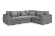 Mirabel Sofa - Grey Right Hand Facing Corner - 305 x 215 cm 