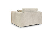 Naples Sofa - Beige Armchair - 140 CM 
