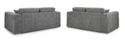 Naples Sofa - Grey 3+2 Set - 216 x 195 CM 
