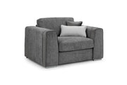Naples Sofa - Grey Armchair - 140 CM 