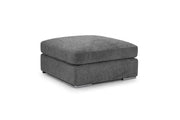 Naples Footstool - Grey - 96 CM 