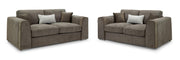 Naples Sofa - Mocha 3+2 Set - 216 x 195 CM 