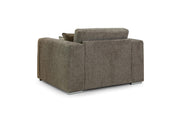 Naples Sofa - Mocha Armchair - 140 CM 