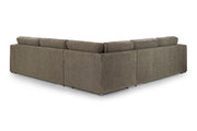 Naples Sofa - Mocha Large Corner - 308 x 308 CM 