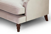 Valerie Sofa - Plush Beige Left Hand Facing Corner - 215 x 160 CM