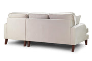 Valerie Sofa - Plush Beige Right Hand Facing Corner - 215 x 160 CM