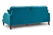 Valerie Sofa - Plush Teal 4 Seater