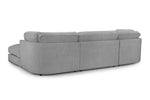 Jenga Sofa - Sofa Grey U Shape Corner - 330 x 200 x 200 cm 