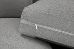 Jenga Sofa - Sofa Grey U Shape Corner - 330 x 200 x 200 cm 