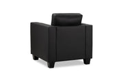 Archie Sofa - Black Armchair - 87 CM 