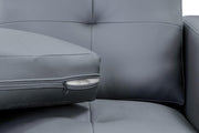 Archie Sofa - Grey 2 Seater - 140 CM 