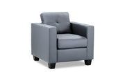 Archie Sofa - Grey Armchair - 87 CM 
