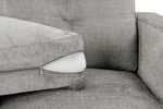 Archie Sofa - Grey Fabric 3+2 Set - 190 x 140 CM 