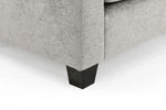Archie Sofa - Grey Fabric 3+2 Set - 190 x 140 CM 