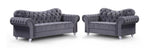 Elegance Sofa - Grey 3+2 Set 