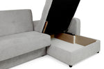 Sheer Sofabed - Grey Universal Corner - 230 x 170 cm 