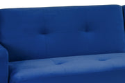 Sheer Sofabed - Plush Blue Universal Corner - 230 x 170 cm 