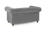 Hampton Sofa - Plush Grey 2 Seater 