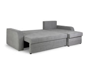 Preston Sofabed - Grey Universal Corner - 230 x 145 CM 