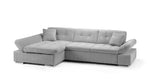 Malvi Sofabed - Grey Left Hand Facing Corner 