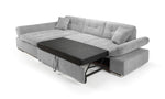 Malvi Sofabed - Grey Left Hand Facing Corner 