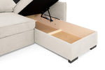 Miel Sofabed - Beige Universal Corner - 217 x 154 cm 