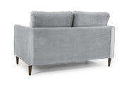 Munich Sofa - Plush Grey 2 Seater - 150 CM 