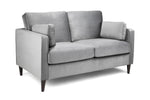 Munich Sofa - Plush Grey 2 Seater - 150 CM 