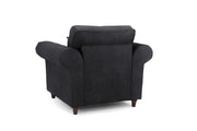 Oakland Sofa - Charcoal Armchair - 115 CM 