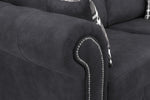 Oakland Sofa - Charcoal Armchair - 115 CM 