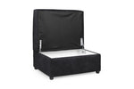 Oakland Footstool - Charcoal - 75 CM 