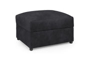 Oakland Footstool - Charcoal - 75 CM 