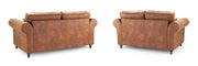 Oakland Sofa - Tan 3+2 Set - 210 x 180 CM 