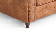 Oakland Sofa - Tan 3+2 Set - 210 x 180 CM 
