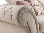 Duchess Chesterfield Sofa - Beige 2 Seater 