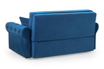 California Sofabed - Plush Blue 2 Seater 