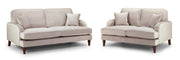 Valerie Sofa - Plush Beige 3+2 Set - 190 x 145 CM
