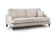 Valerie Sofa - Plush Beige 4 Seater - 210 CM