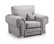 Verona Fullback Sofa - Grey Armchair - 113 CM 