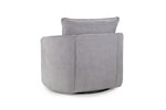 Verona Fullback Sofa - Grey Swivel Chair - 105 CM 