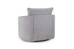 Verona Scatterback Sofa - Grey Swivel Chair - 105 CM 